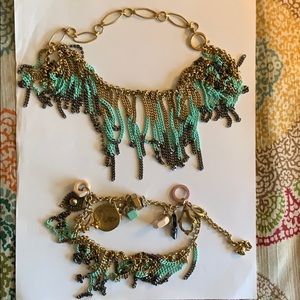 Juicy Couture Necklace/Bracelet Combo